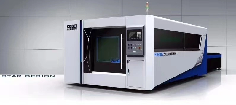 Maszyna do cięcia laserowego stołu wymiany włókien 380V/50HZ do płyt stali węglowej 2