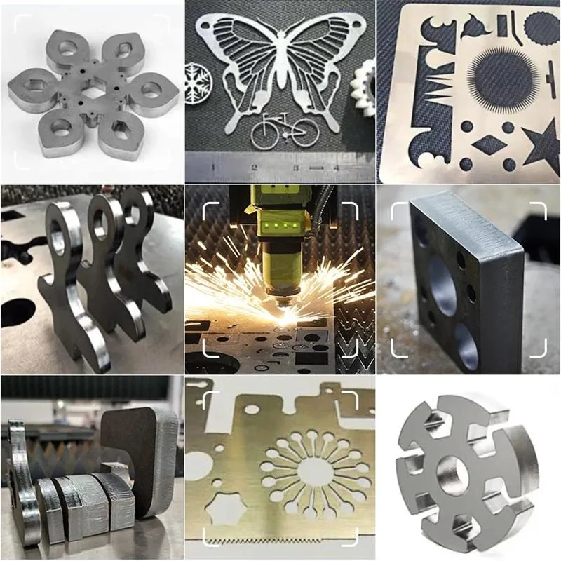 Maszyna do cięcia laserowego włókna 3kw do płyty aluminiowej 0