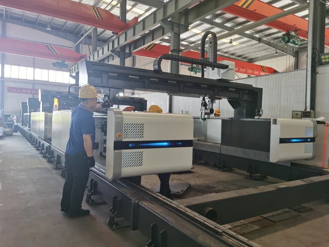 Maszyna CNC do cięcia laserowego włókna typu gantry 3